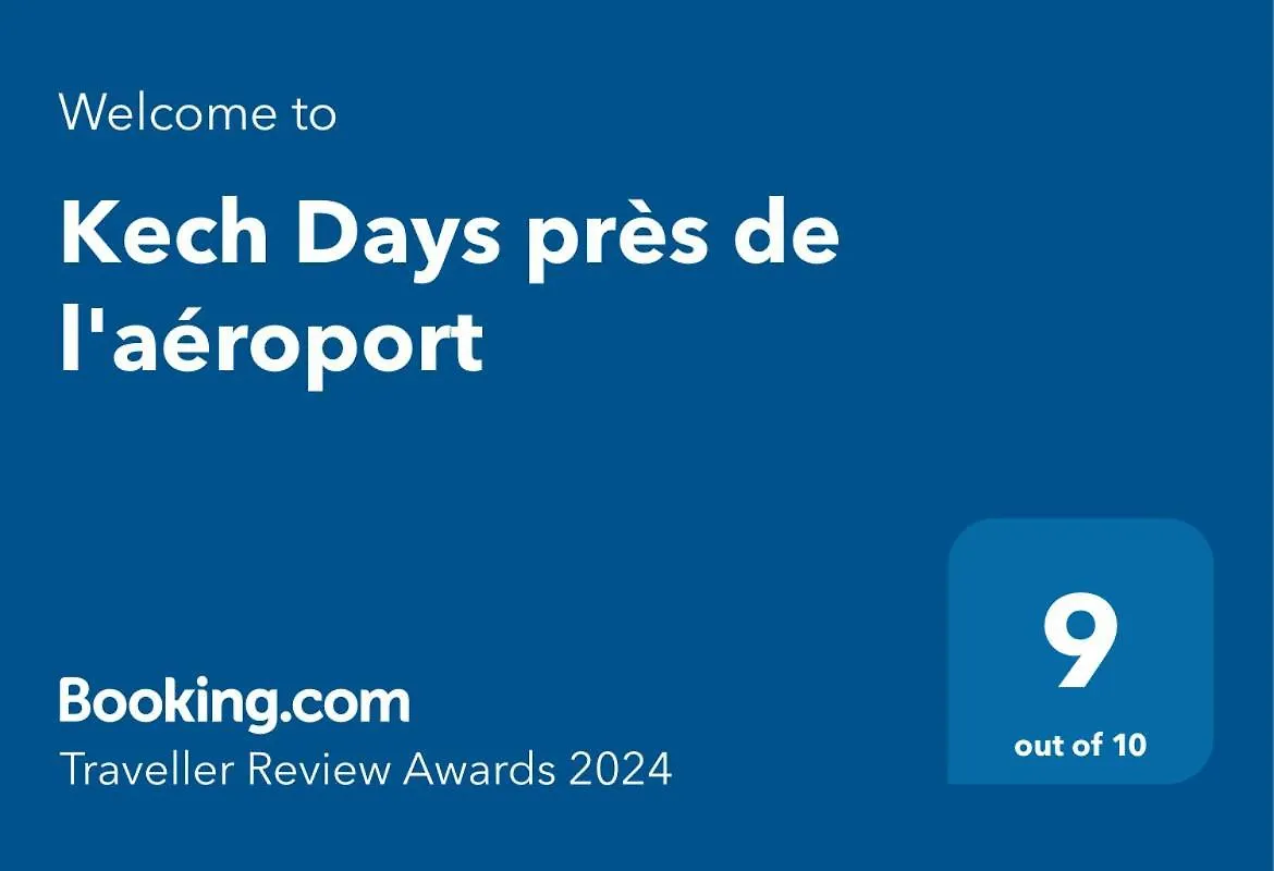 Kechdays, Apartment Near Airport Marrakesh Morocco